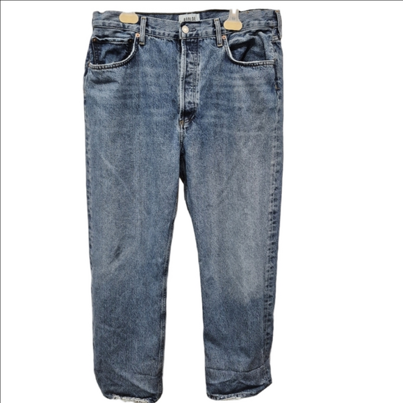 AGOLDE Fran Straight Leg Jean In Reign - Picture 2 of 9